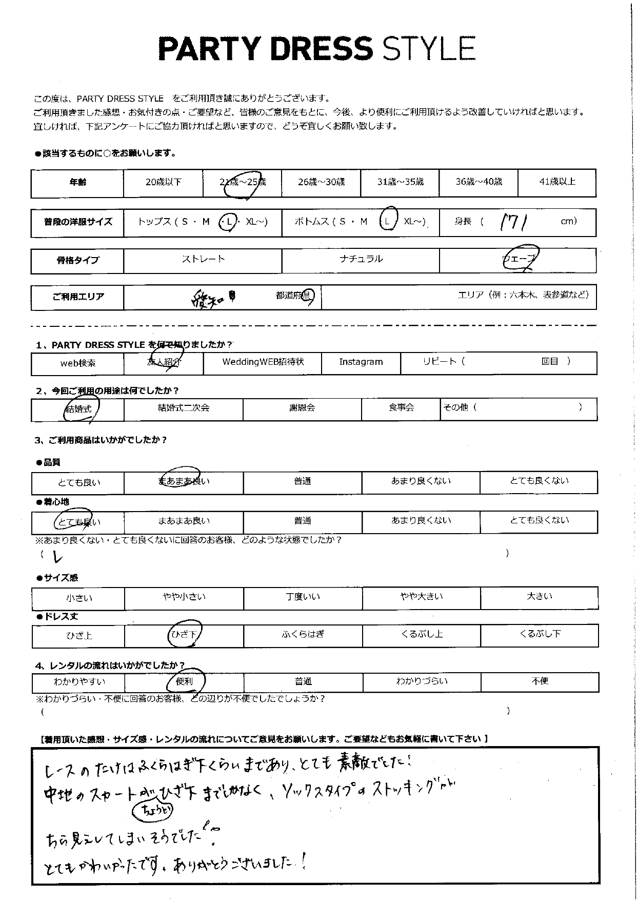 9月28日 結婚式ご利用 愛知エリア