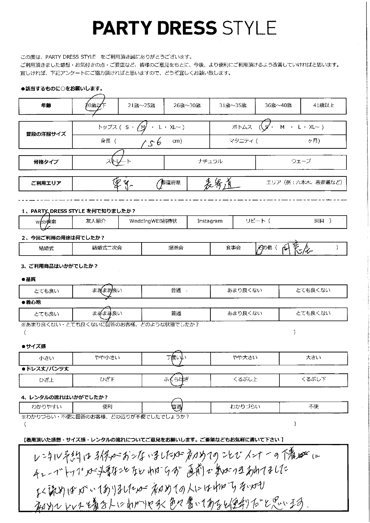 1月14日　同窓会ご利用　東京・表参道エリア