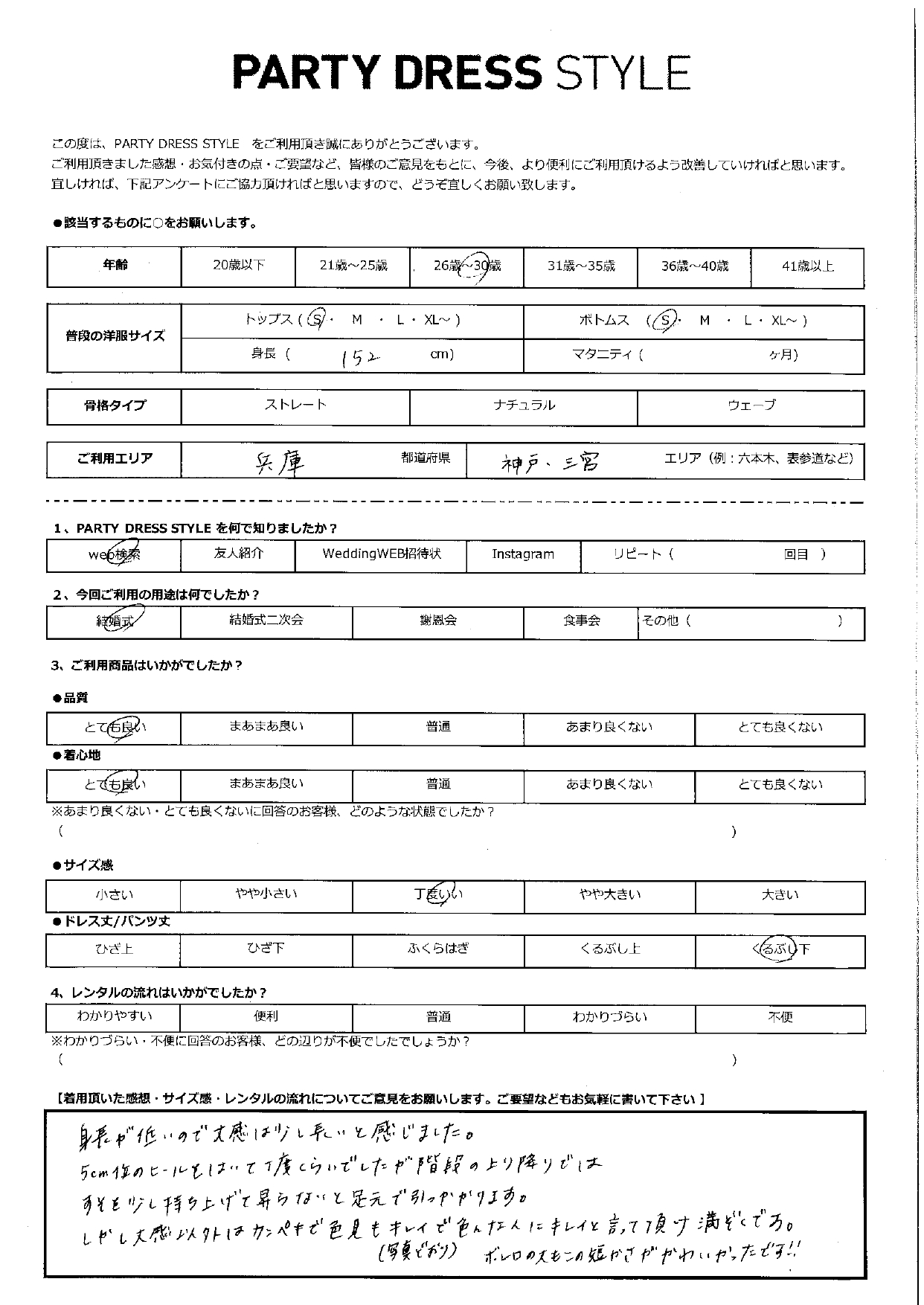 2月8日　結婚式ご利用　兵庫・神戸・三宮エリア